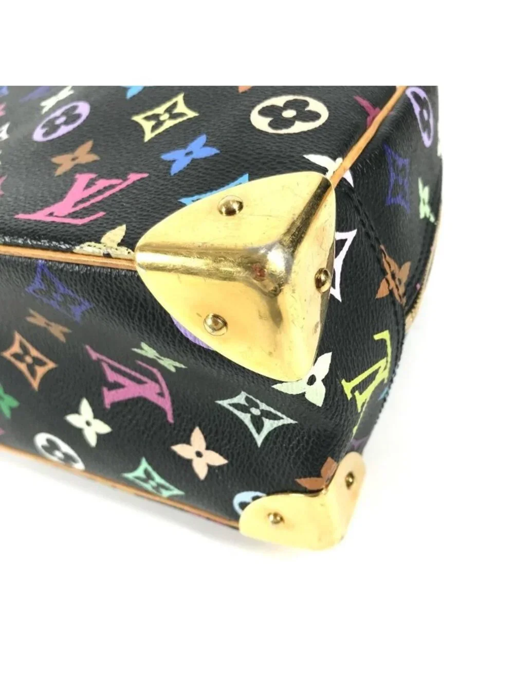 Louis Vuitton Handbag Tourville Monogram Multicolor Canvas Noir Black